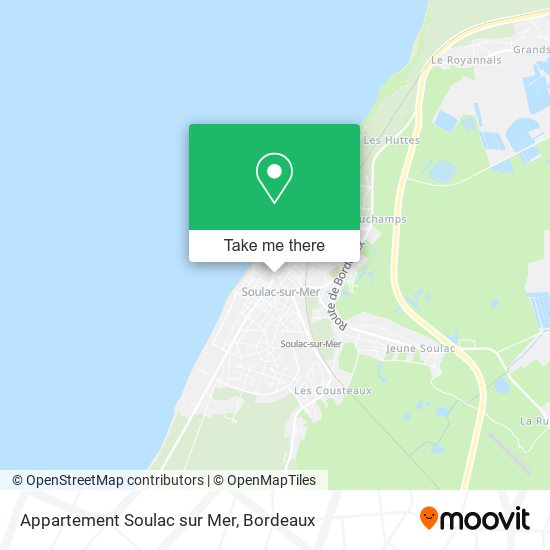 Appartement Soulac sur Mer map