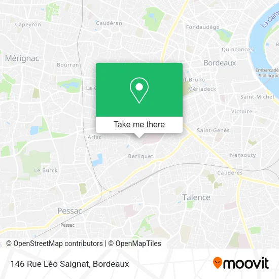 146 Rue Léo Saignat map