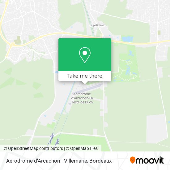 Aérodrome d'Arcachon - Villemarie map