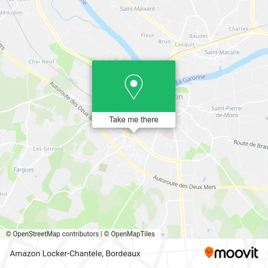 Amazon Locker-Chantele map