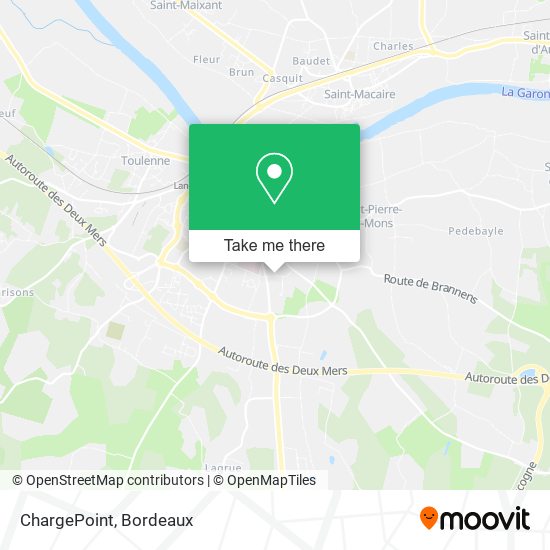 ChargePoint map