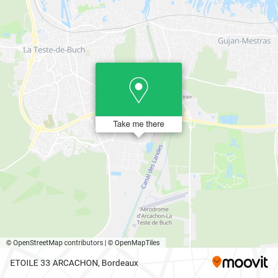 ETOILE 33 ARCACHON map