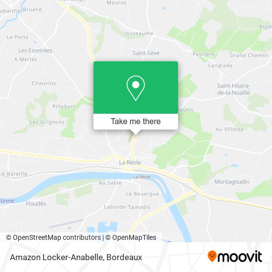 Mapa Amazon Locker-Anabelle