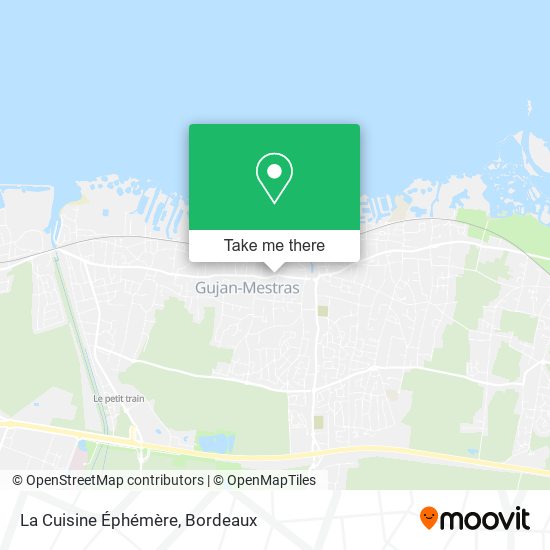 La Cuisine Éphémère map