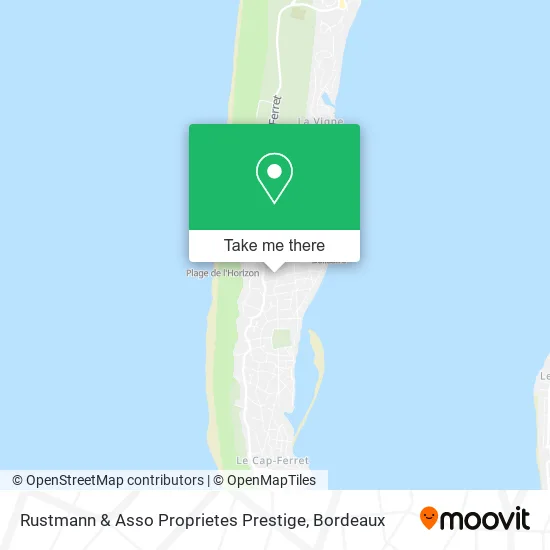 Rustmann & Asso Proprietes Prestige map