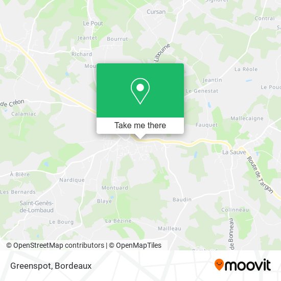 Greenspot map