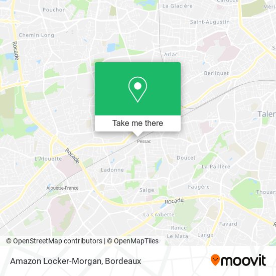 Amazon Locker-Morgan map