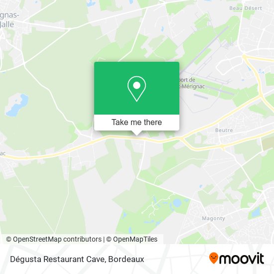 Dégusta Restaurant Cave map