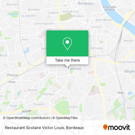 Restaurant Scolaire Victor Louis map
