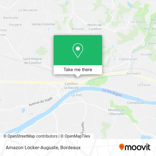 Amazon Locker-Auguste map