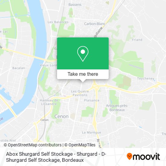 Abox Shurgard Self Stockage - Shurgard - D-Shurgard Self Stockage map