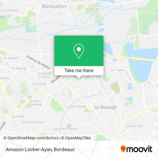 Mapa Amazon Locker-Ayan