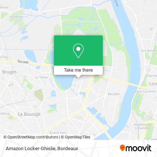 Amazon Locker-Ghislie map