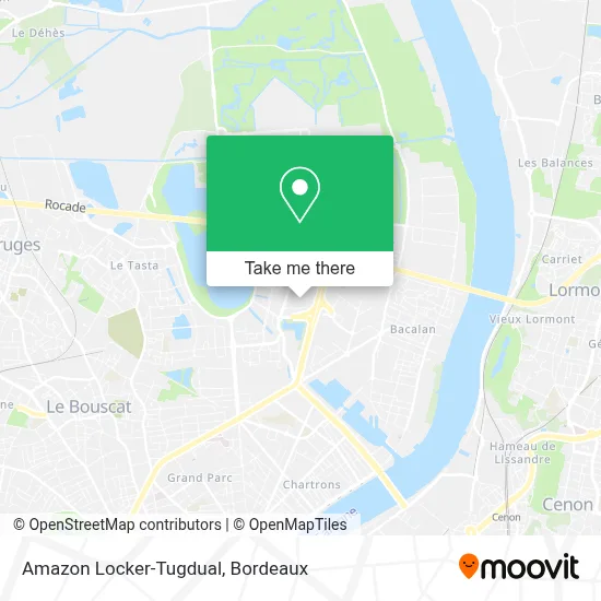 Amazon Locker-Tugdual map