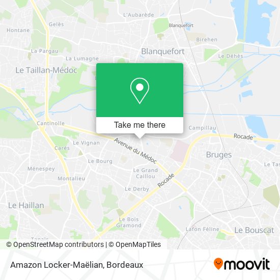 Mapa Amazon Locker-Maëlian