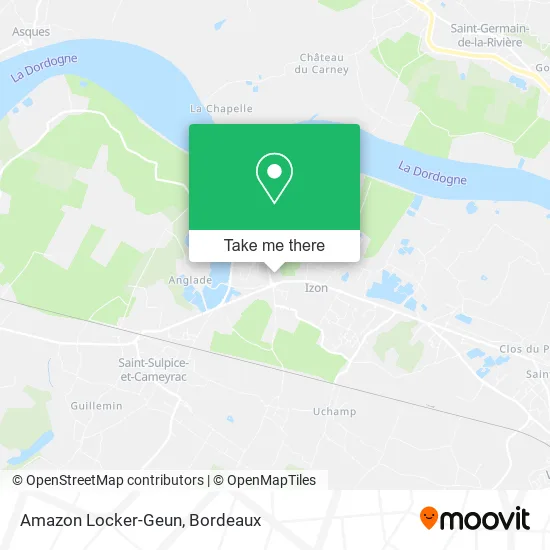 Amazon Locker-Geun map