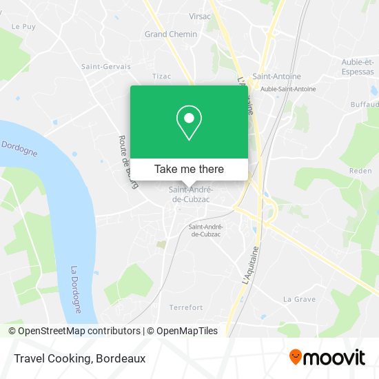 Travel Cooking map