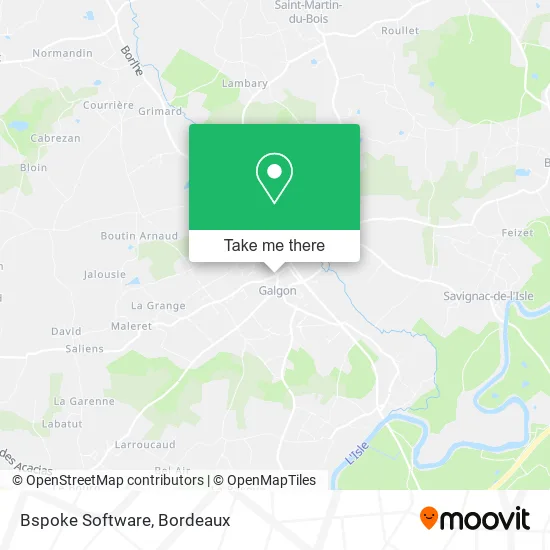 Bspoke Software map