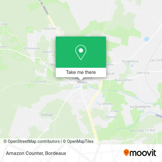 Amazon Counter map
