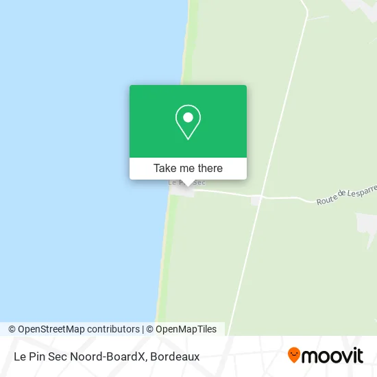 Le Pin Sec Noord-BoardX map