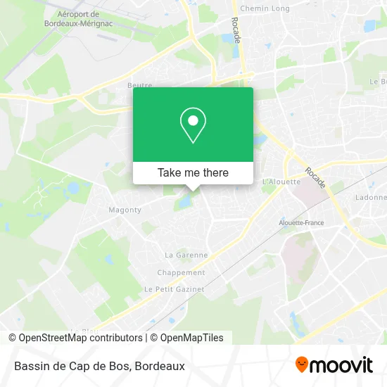 Bassin de Cap de Bos map