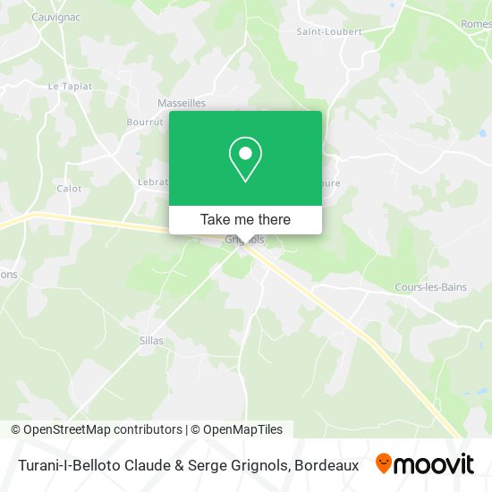 Turani-I-Belloto Claude & Serge Grignols map