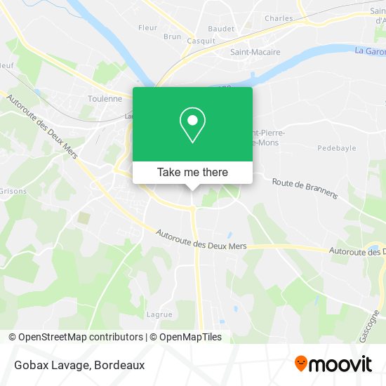 Gobax Lavage map