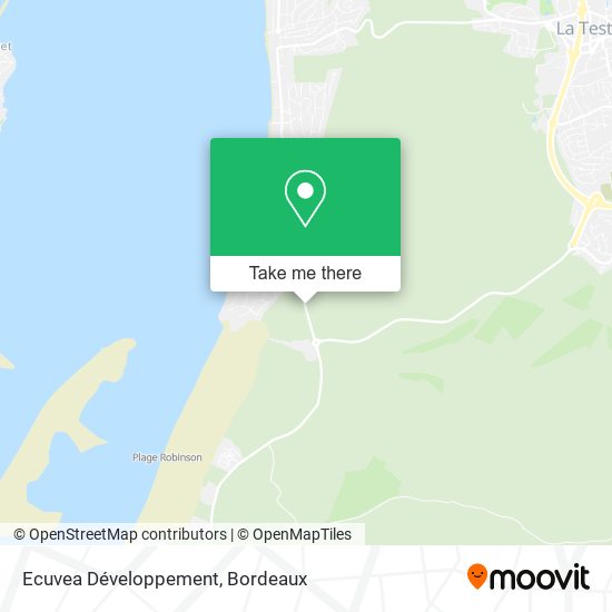 Ecuvea Développement map
