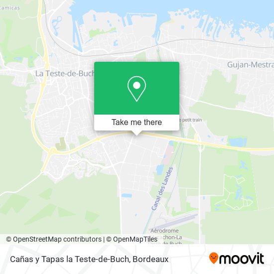 Cañas y Tapas la Teste-de-Buch map