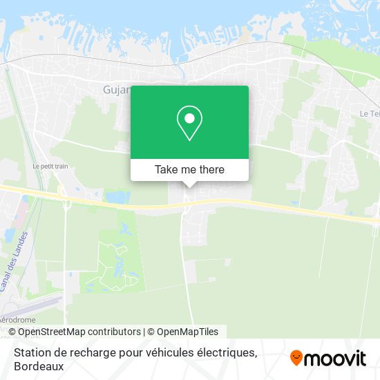Station de recharge pour véhicules électriques map