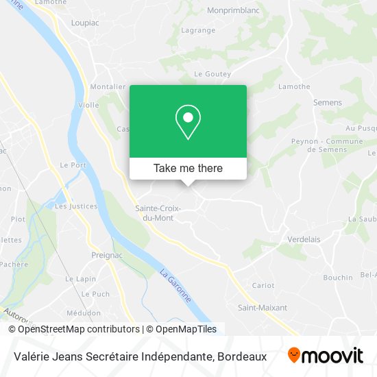 Mapa Valérie Jeans Secrétaire Indépendante