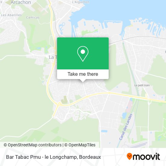 Bar Tabac Pmu - le Longchamp map