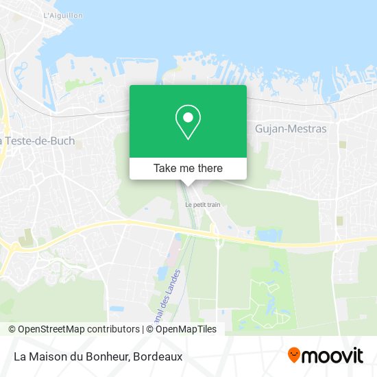 La Maison du Bonheur map