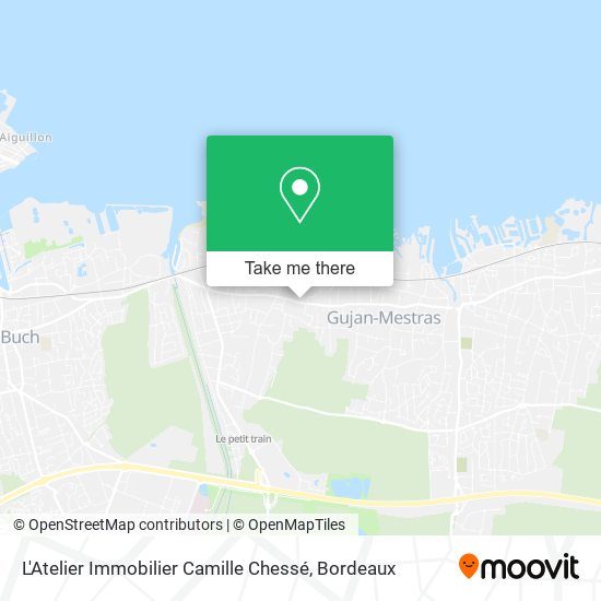 L'Atelier Immobilier Camille Chessé map