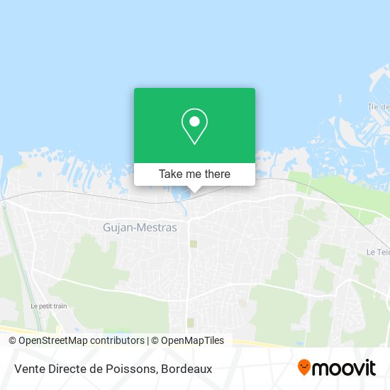 Vente Directe de Poissons map