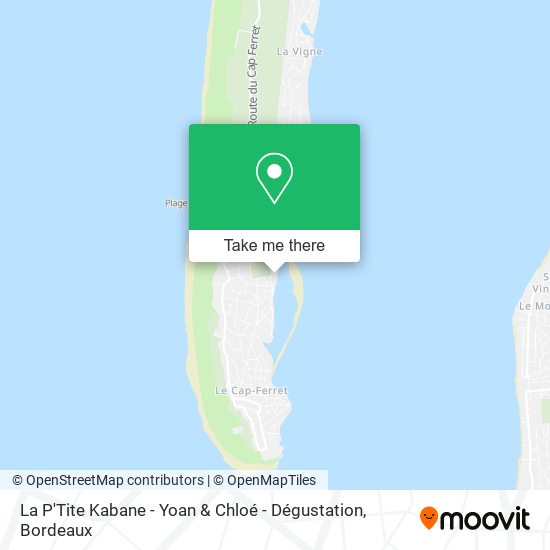 La P'Tite Kabane - Yoan & Chloé - Dégustation map