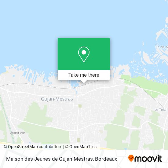 Maison des Jeunes de Gujan-Mestras map
