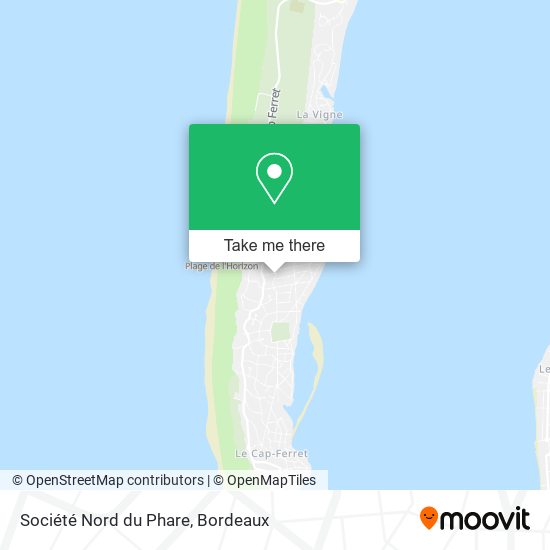 Société Nord du Phare map