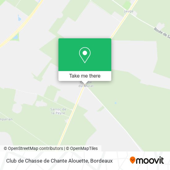 Club de Chasse de Chante Alouette map