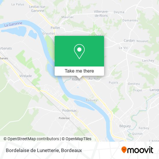 Bordelaise de Lunetterie map