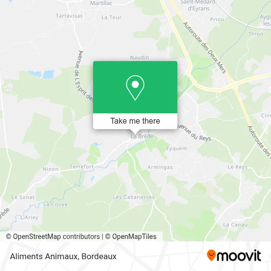 Aliments Animaux map