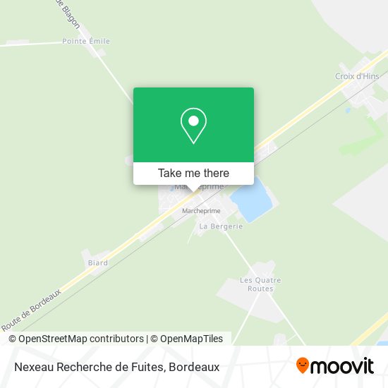 Nexeau Recherche de Fuites map