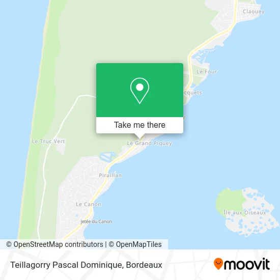 Teillagorry Pascal Dominique map