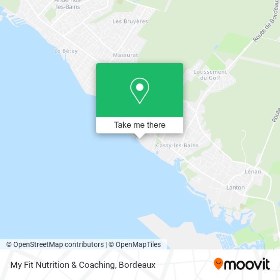 My Fit Nutrition & Coaching map