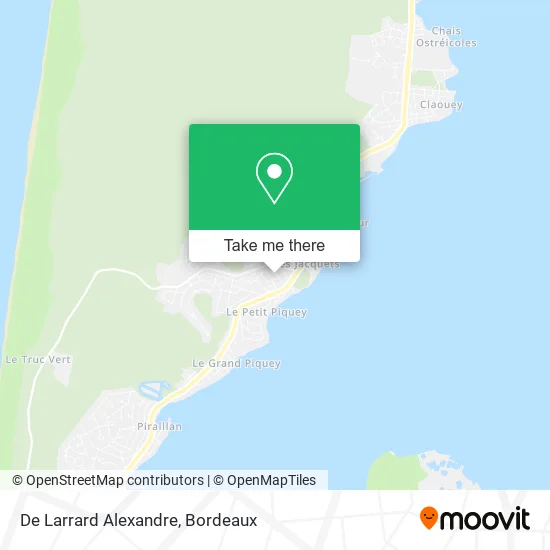 De Larrard Alexandre map