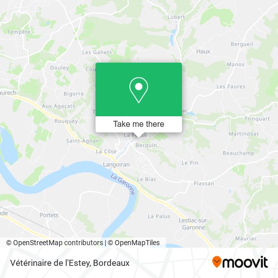 Vétérinaire de l'Estey map