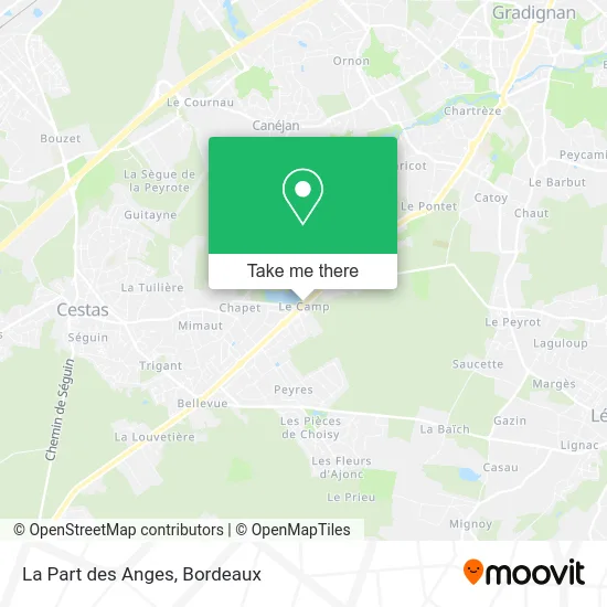 La Part des Anges map