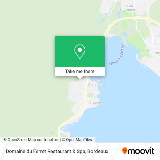 Domaine du Ferret Restaurant & Spa map