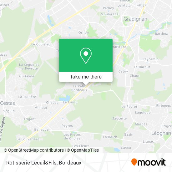 Rôtisserie Lecail&Fils map