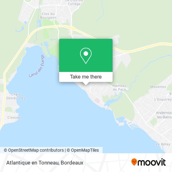 Atlantique en Tonneau map